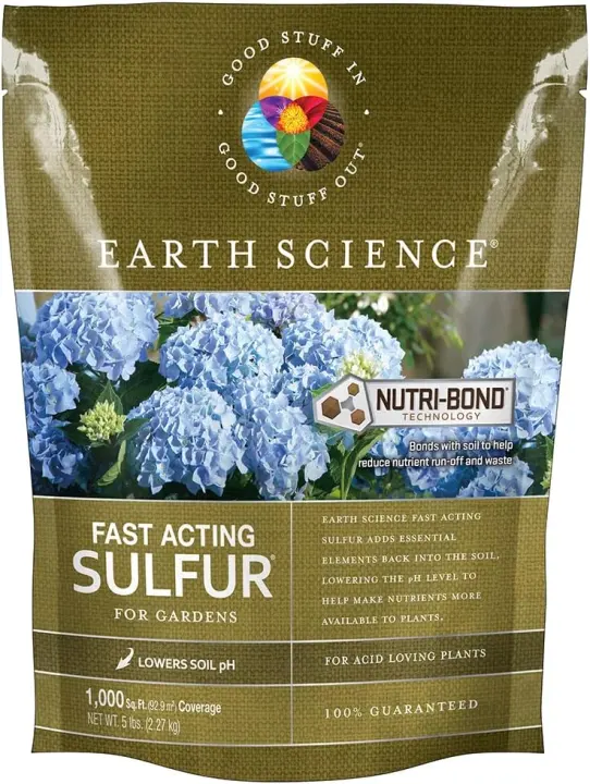 Fast‑Acting Sulfur Granules — 5 lb Soil Acidifier